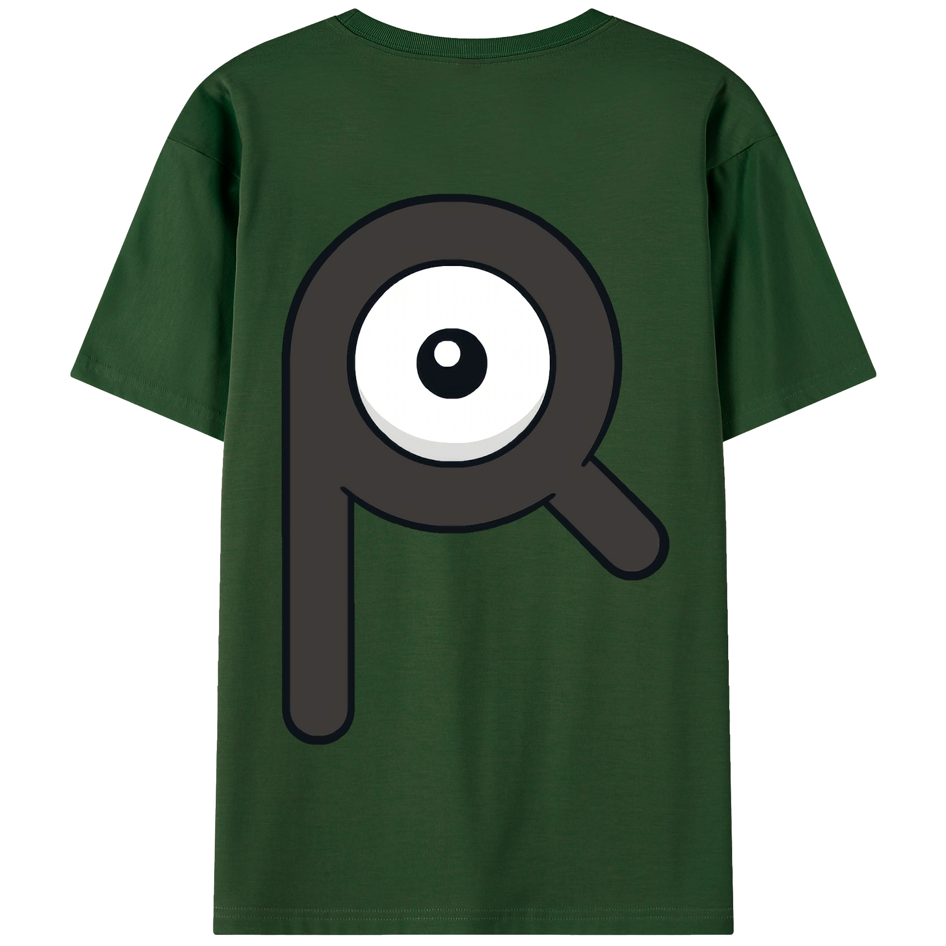 （画像用） ポケットモンスター Pokémon 綿100％半袖Tシャツ（背面プリント）